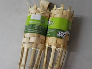 lot 218 image: 2 Bamboo yard Torches...