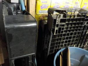 lot 228 image: 3 Plastic Pallets various sizes...