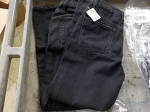 lot 246 image: 2 pair Free People Black size 24 je...