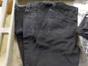 lot 248 image: 2 pair Free People Black size 27 je...