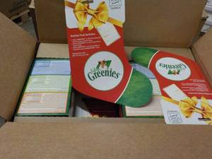lot 289 image: Case of Feline Greenies Holiday Pac...