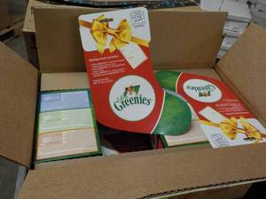 lot 291 image: Case of Feline Greenies Holiday Pac...