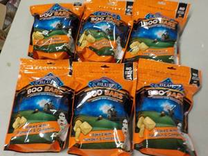 lot 307 image: 6 Bags Blue Boo Bars 11 oz bags do...