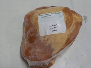 lot 319 image: 7 lb frozen Carving Ham...