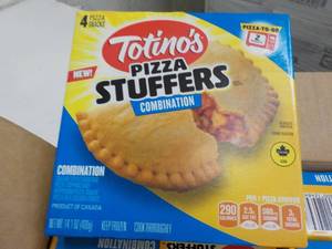 lot 329 image: Case of 12- 14 oz frozen Totinos P...