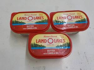 lot 331 image: 3 - 24 oz Tubs Frozen Land O Lakes ...
