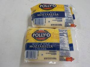 lot 339 image: 2 - 32 oz Pkgs Frozen Polly O Mozza...
