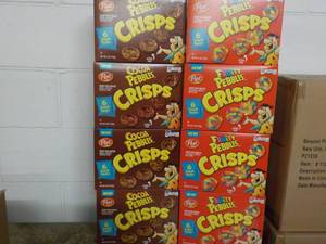 lot 364 image: 8 Boxes Cocoa Pebbles and Fruity Pe...