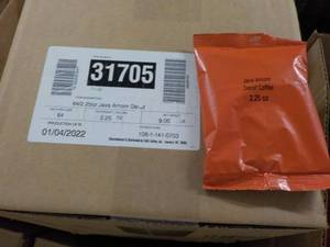 lot 376 image: Case of 64 Bags Java Armore Decaf C...