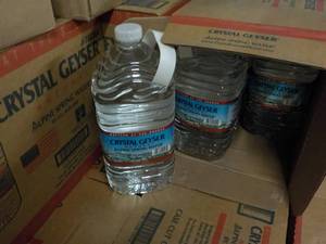 lot 381 image: 2 Cases 6 Gallon jugs Each Crystal ...