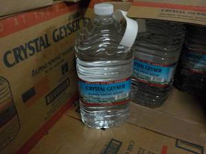lot 382 image: 2 Cases 6 Gallon jugs Each Crystal ...