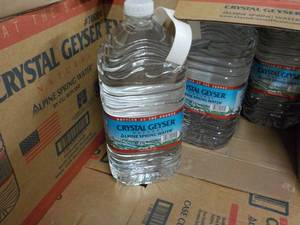 lot 383 image: 2 Cases 6 Gallon jugs Each Crystal ...