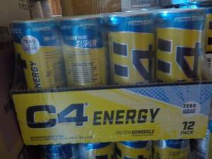 lot 396 image: 12 pack C4 Energy Drink Zero Sugar...