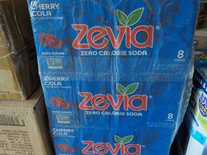 lot 414 image: 3 - 8 packs Zevia Cherry Cola Zero ...