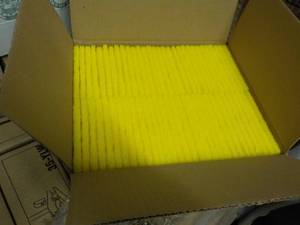 lot 436 image: Case of 60 Restroom Cleaning pads...