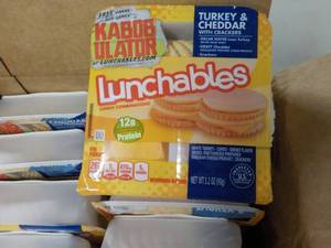 lot 446 image: Case of 15 Turkey and Cheddar Lunch...