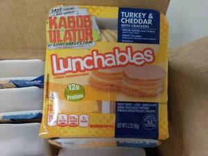 lot 449 image: Case of 15 Turkey and Cheddar Lunch...