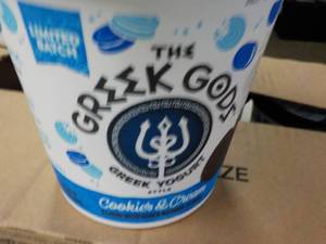 lot 450 image: Case of 6 - 24 oz Tubs The Greek Go...