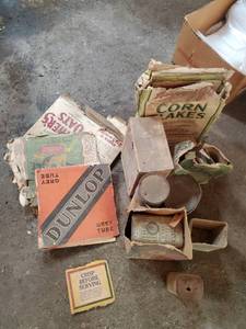 Collection of old advertisements