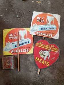 Collection of old advertisements
