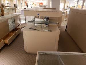 Lighted POS Display Island
