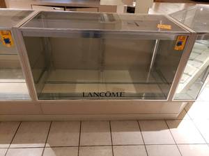 Lighted Glass Display Case