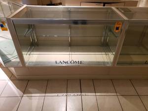 Lighted Glass Display Case