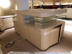 Lighted POS Display Island