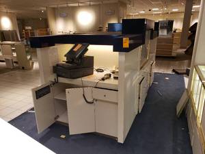 Large Lighted POS and Display Stand