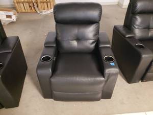 Electric Reclining Chair with Large Cup Holders