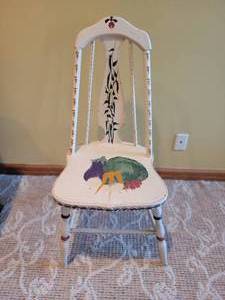 Charming Farm Produce Accent Chair