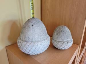 Concrete Garden Acorns