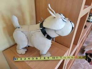 Metal Garden Frenchie Guard Dog
