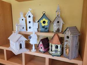 Charming Birdhouse Grouping
