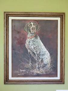 Pointer Original Oil signed Ruminsky