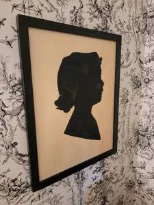 Young Women Profile Silhouette