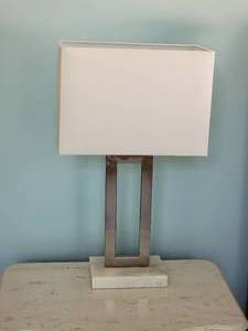 Modern Stone Base Table Lamp