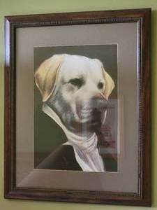 Fine Art Print by Neville - Fancy Labrador