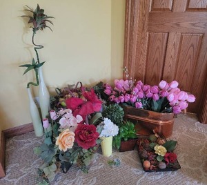 Beautiful Silk Flower Decor Collection