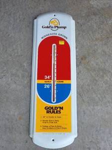 Vintage Goldn Plump Minnesota Sign