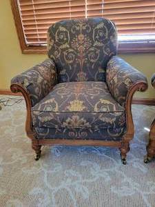 Lillian August Tuscan Rolled Armchair Pairing