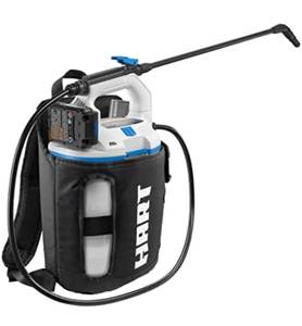 lot 28 image: HART 20-Volt Cordless 2 Gallon Backpack Chemical Sprayer with 2.0Ah Battery and Charger