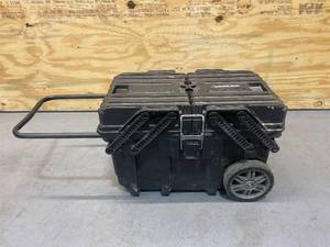 lot 98 image: HUSKY 15 Cantilever Job Box with Various Tools