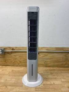 lot 123 image: ARCTIC AIR 0S5-800 Oscillating 305 CFM Evaporative Cool Tower Fan, White