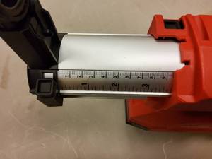Milwaukee M18, M28 hammer drill vac. dust box