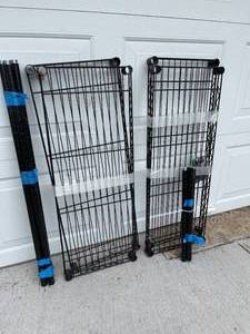 4 Shelf Metal Storage Unit