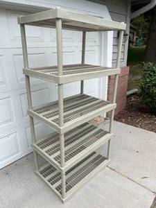 5 Shelf Plastic Storage