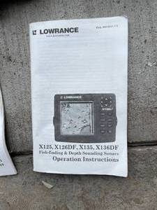 Lowrance X51 And X125 Fish Locators