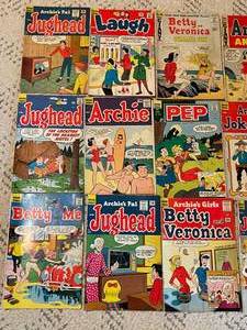 15 Vintage Archies Comic Books