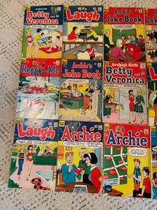 15 Vintage Archies Comic Books